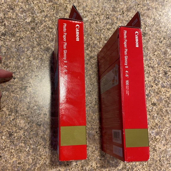 NIP 2 Canon Photo Paper Plus Glossy II PP-201 4”x6” 100 Sheets Per Package PIXMA - Picture 7 of 14